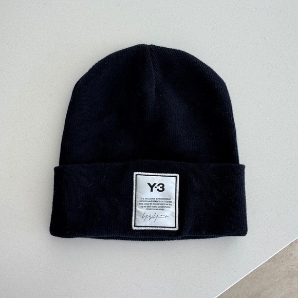 Y-3 Knit Beanie - Picture 1 of 3